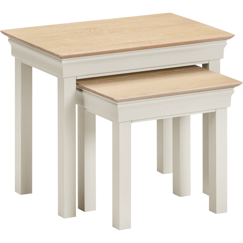 Adaleya End Table, Ivory