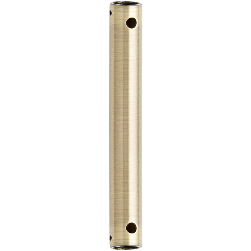 Wojtowicz Universal 6" Ceiling Fan Downrod, Antique Brass