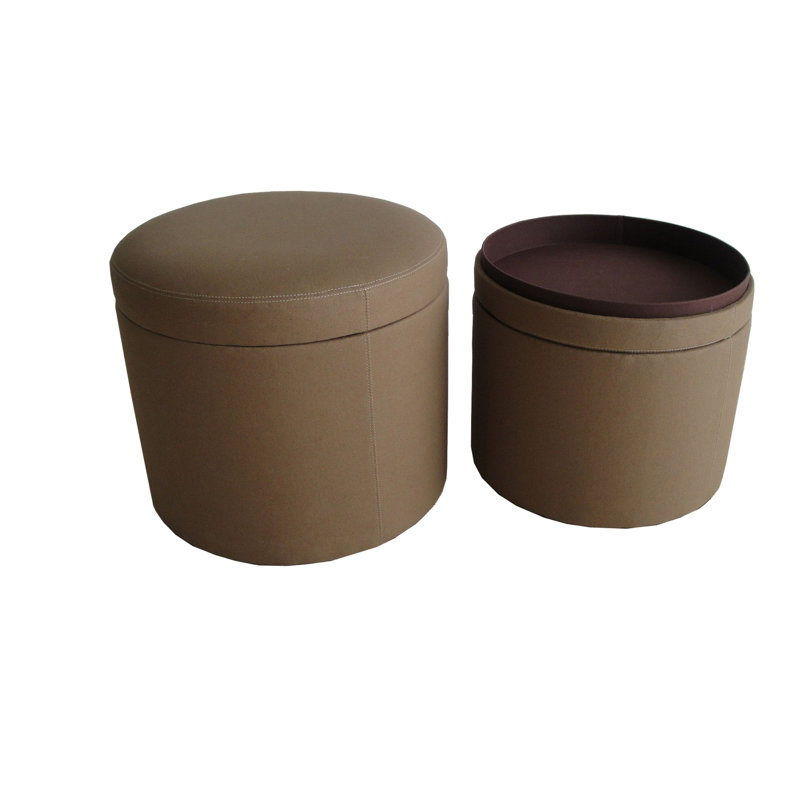 Prasad Upholstered Ottoman