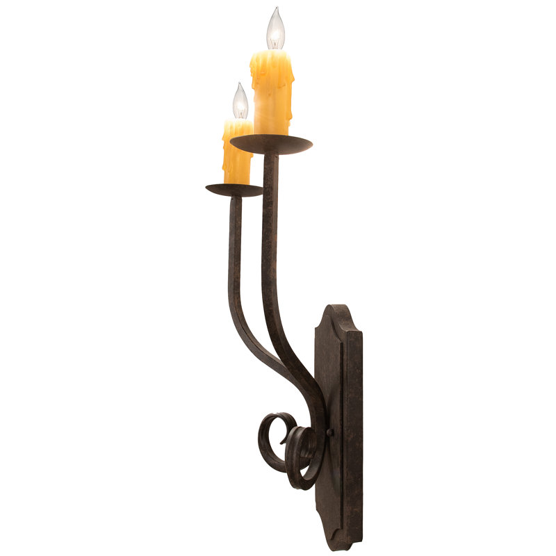 Samuel 2 - Light Candle Wall Light