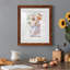 Mini bouquet II - peinture encadrée-182795595-182792871