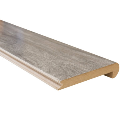 Dyno Exchange Laminate 0.44" Thick x 1.75" Wide x 95" Length Flush Stair Nose