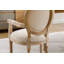 Chaise en bois massif Style