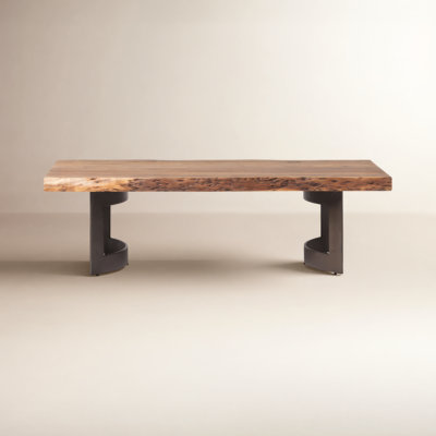 Burnell 56" Acacia Coffee Table
