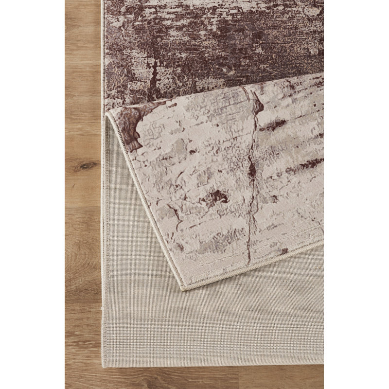 Boho Marble Abstract Area Rug, 7'10"x10'6"