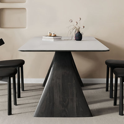 Vintage Rock Slab Dining Table
