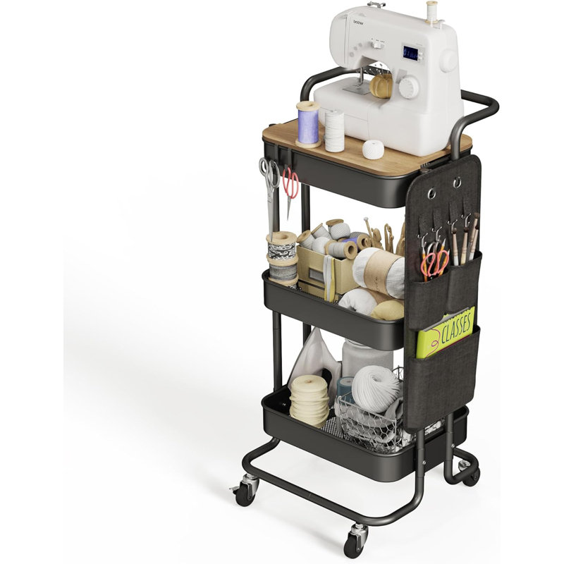 Revaz Metal Bar Cart