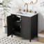 Ensemble de meuble-lavabo autoportant 30 po avec lavabo en céramique