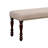 Kaan Linen Blend Upholstered Bench