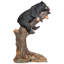 Statue d'ours noir Forest Vantage Point