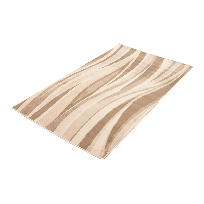 Mirage Beige Rug, Rectangle 5' x 8'