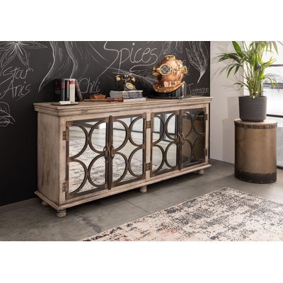 183cm Solid Wood Sideboard