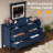 6 Drawer Dresser With Lighted Mirror-1562808228