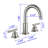 Widespread 2-handle Bathroom Faucet-64796881