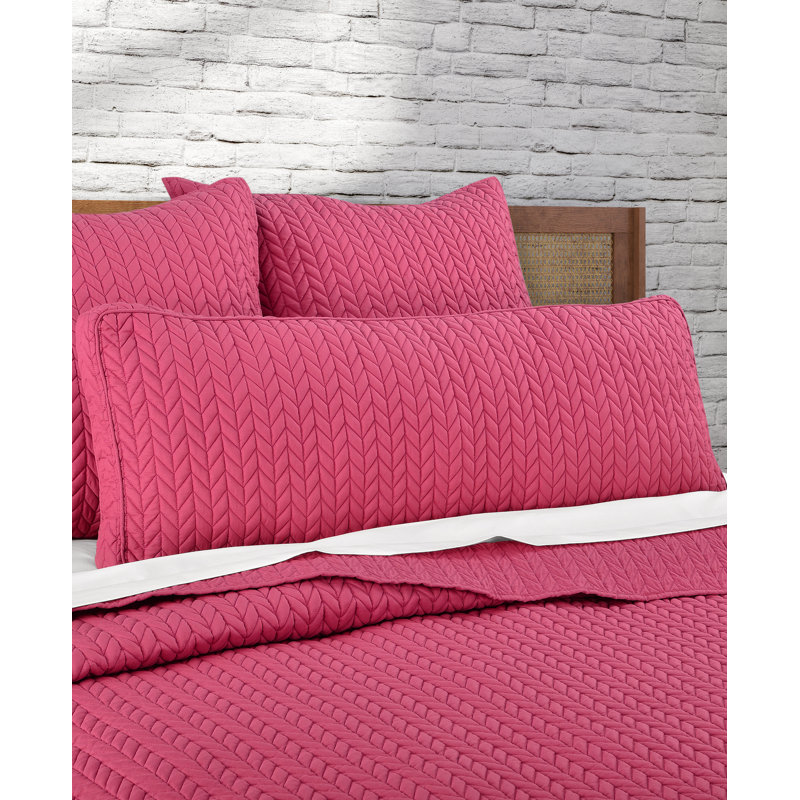 Coussin Cabo, Traversin, Fuchsia