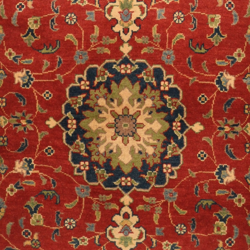 Tapis tribal en laine Bakta fabriqué à la main Bengta