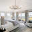 Konstantina 16 - Light Dimmable Sputnik Modern Linear Chandelier