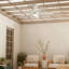Ventilateur de plafond 56 po avec lumières DEL