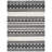 Stimpson Striped Handmade Flatweave Wool/Cotton Ivory/Black Area Rug-1332542191
