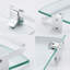 (Paquet de 2) Tablette de salle de bain