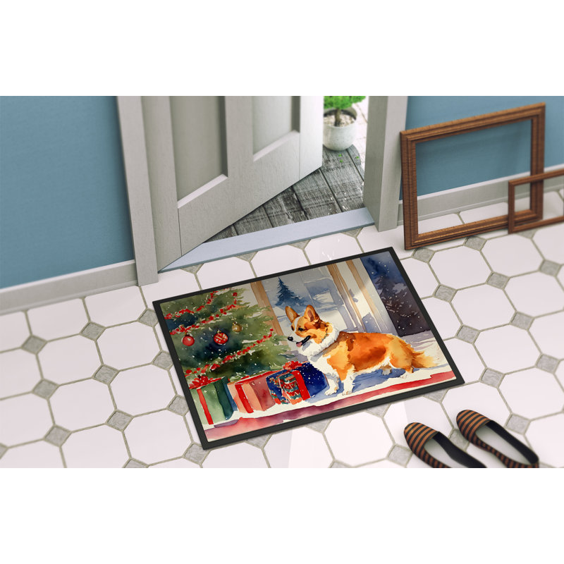Tapis d'entrée antidérapant Jennalee, L 18 po x L 27 po