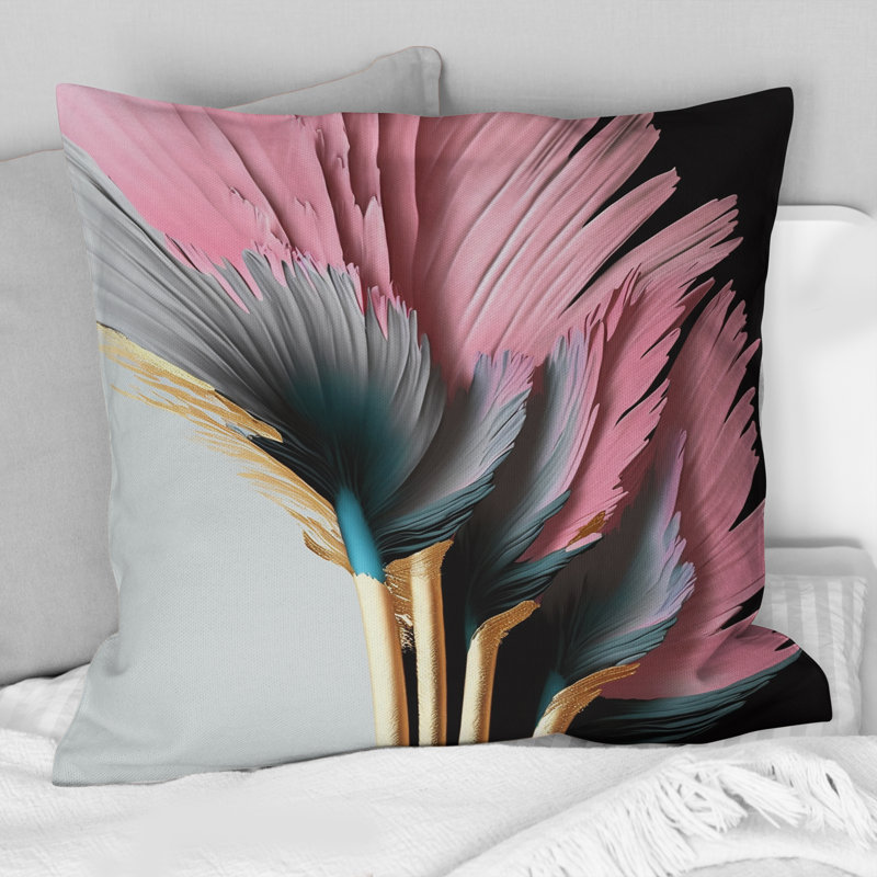 Coussin décoratif imprimé Gerbera