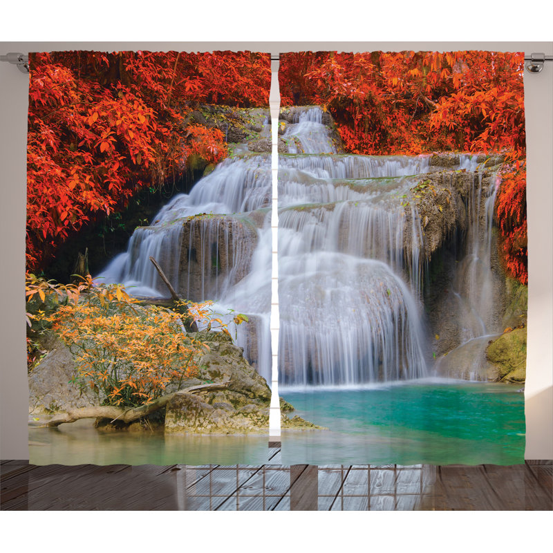Semi Sheer Curtain Pair, 54" W x 96" L