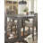 Avanel Acacia Square Solid Wood Top with Solid Wood Base Dining Table