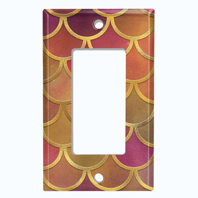 1 - Gang Rocker Standard Wall Plate