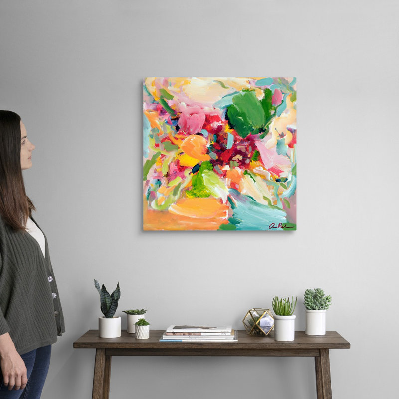 "French Macarons" par Amira Rahim, reproduction sur toile, Toile tendue, H 24 po x l 24 po, Sans cadre