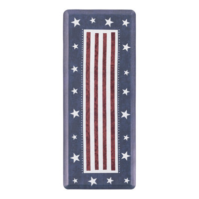 Akib Modern Water Resistant Non-Skid Kitchen Mat