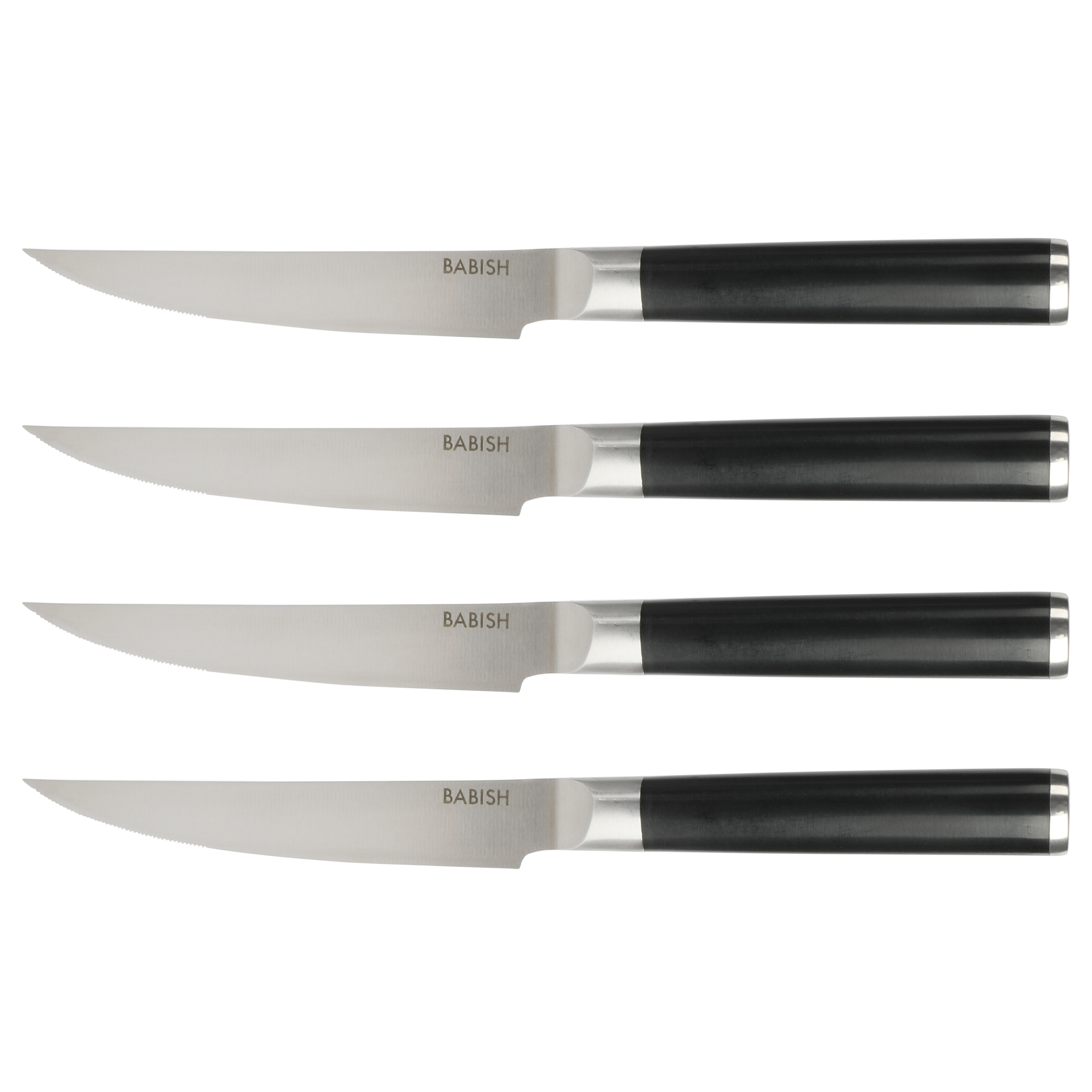 Babish Chef Knife, Stainless Steel, ABS Handle, 8 Inches