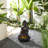 Peirce Outdoor Sculptural Fountain with Lights