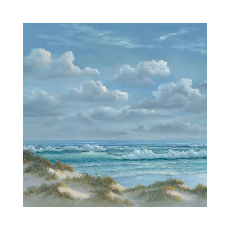 Shoreline I by Georgia Janisse - Wrapped Canvas Gallery-Wrapped Canvas Giclée, 30.48 cm H x 30.48 cm W