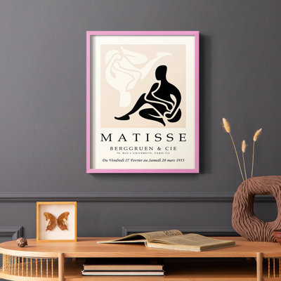 Matisse XLV Framed Print - Solid Wood