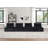 Aveline 160"W Velvet 4-Seater Modular Sectional Sofa-18866122