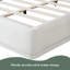 Lit rembourré doux et confortable. Centre de table luxueux et confortable-585964575