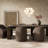 Trumann Oak Dining Table-88468582