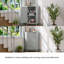 Armoire de rangement de plancher autoportante 31,4 "H avec tablette réglable-1140354040