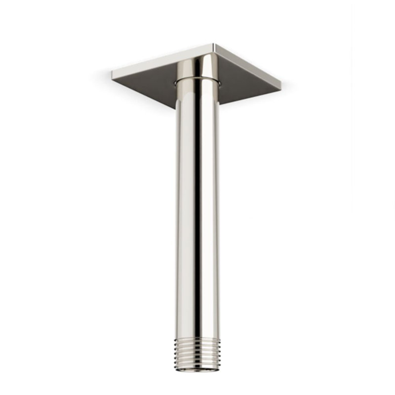 Ceiling Mount 4.75" Shower Arm R+S Escutcheon, Polished Nickel