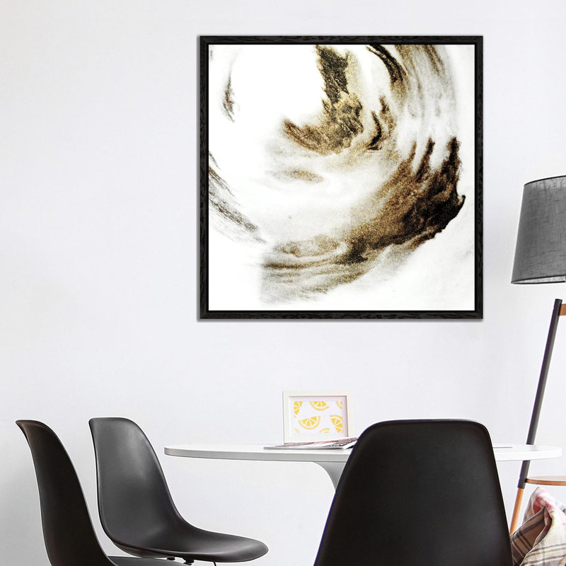 Smeared Circle II by Kimberly Allen - Print on Canvas
