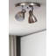 Élégant lustre en chrome, structure en métal, 8,7 po x 6,7 po | Hauteur totale: 7,9 pouces | 2 x douille E27 (40 W maximum), ampoule non incluse | Conception moderne pour la salle à manger, le salon et le vestibule, indice de protection IP20-53932992-53932994-53932996