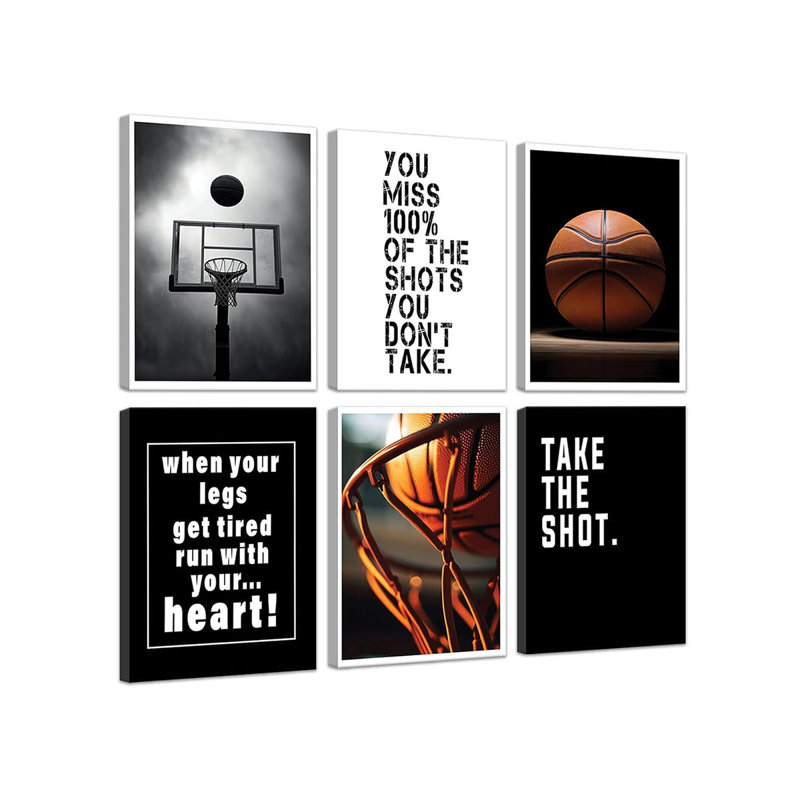 6 Piece Wrapped Canvas Print