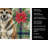 Brindle Akita Christmas PoinsettIas Kitchen Towel-2080583821