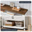 Chaseburg Console Table Farmhouse Entryway Table with 2 Cabinets-575301242