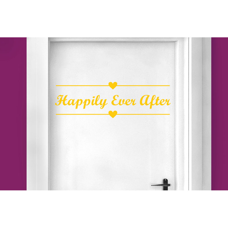 Wall Decal, Dark Yellow