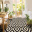 Tapis intérieur / extérieur noir / beige-65221575