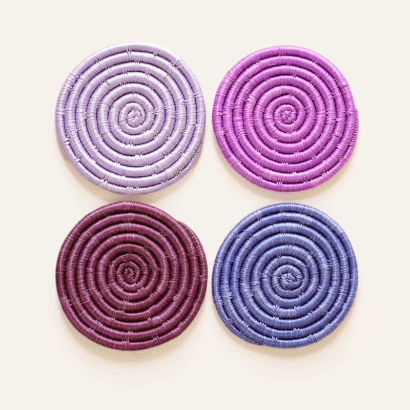 Solid Coasters - Set of 4