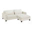 Rembourré avec des pieds en bois massif, rembourrage en mousse, 40,5 po x 30 po x H 18 po, capacité de 300 lb, rembourrage 100% de pièce de salon, structure, coussin, limite
