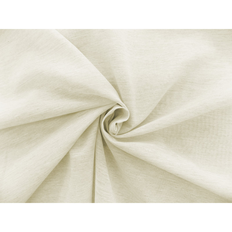 Peck Eyelet Room Darkening Single Curtain, 142cm Width x 220cm Drop, Cream